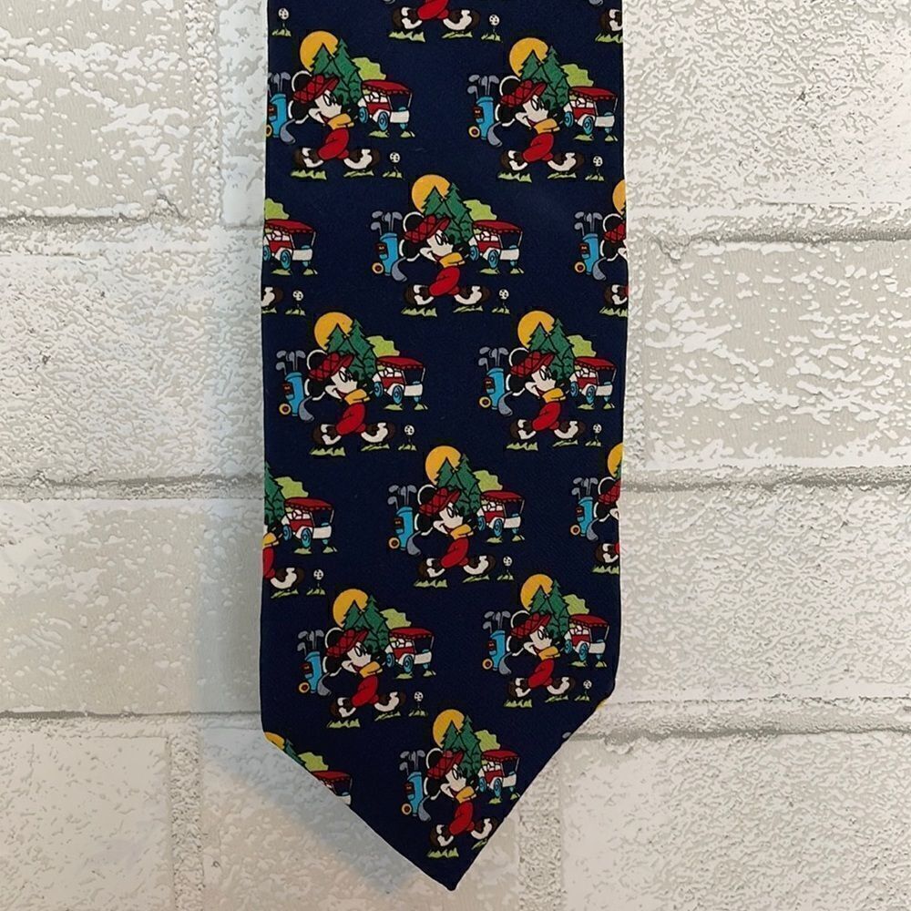 Disney Mickey Mouse Golf Tie by Balacine Inc The Tie Works